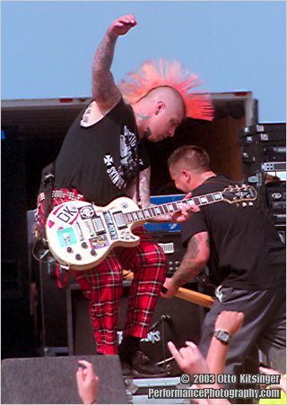 punk guitariste